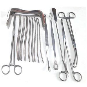 ชุดเครื่องมือผ่าตัด DNC spulum และ dilators เครื่องมือผ่าตัดสเตนเลสสตีลเพื่อความแม่นยำในกระบวนการทางนรีเวช - Product Image 1