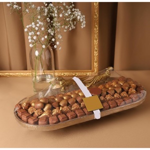 Présentoir à Dessert en forme de bol à chocolat rond en métal doré fait à la main pour la décoration de fête de mariage Présentoir à Dessert de bonbons - Product Image 3