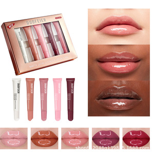 Brillo Labial Líquido con Logotipo Personalizado, Venta al Por Mayor, Vegano, con Péptidos, Hidratante, Humectante, <span class=keywords><strong>de</strong></span> Alto Brillo, No Pegajoso, <span class=keywords><strong>en</strong></span> Tubo Exprimible - Product Image 1