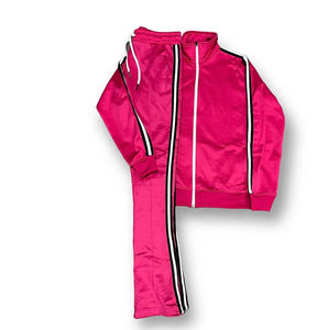 Chaqueta acampanada con cremallera completa, pantalones, chándal personalizado para hombre, conjunto de chándal apilado al por mayor de alta calidad - Product Image 2