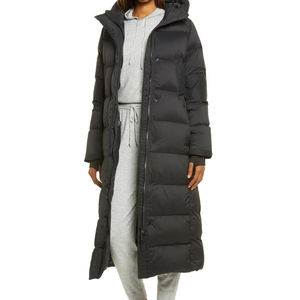 Veste longue bouffante pour femmes tendance en gros pour l'hiver 100% Tissu teint en polyester - Product Image 1