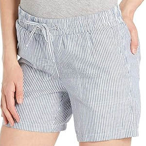 2025 pantalones cortos de moda personalizados para mujer, pantalones cortos transpirables de algodón de Color personalizado para mujer, pantalones cortos de verano para mujer - Product Image 4