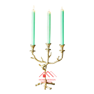 <b>Candle</b> <b>Holder</b> for Wedding Tableware Centerpieces Decor Unique <b>Brass</b> Antique Finished Table Top Decor Trending Design - Product Image 2