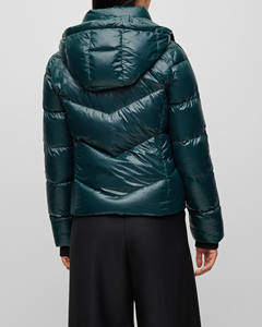 Chaqueta de Plumón Extra Grande para Mujer, Nueva Moda, la Mejor Calidad, Impermeable, Bordada, Rellena de Algodón, para Invierno - Product Image 3