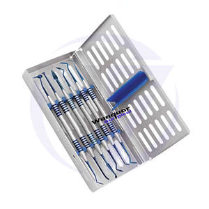 Ensemble d'outils de levage de sinus dentaire de haute qualité, 5 pièces, instruments chirurgicaux manuels pour implants avec poignées solides soudées, fournisseur Wenquar - Product Image 2