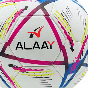 Alaay Custom Logo Soccer Football Ball Hot Sales Official Size 4 5 PU Material for <b>Match</b> and Training - Product Image 2