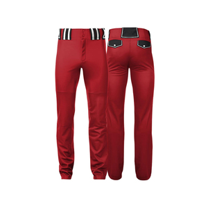 Pantalons de baseball et de softball personnalisés avec logo, vêtements d'équipe, respirants, 100% polyester, couleur personnalisée, prix de gros, haute qualité - Product Image 5