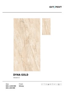 กระเบื้องปูพื้นลายคราม600x1200วัสดุไม้โมเสกเคลือบเงาสูง - Product Image 3