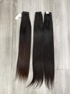 Extensiones de Cabello Humano Liso Súper Sedoso, Sin Enredos, de un Solo Donante, con Trama a Máquina, Cabello Virgen de Calidad Vietnamita 2026 - Product Image 5