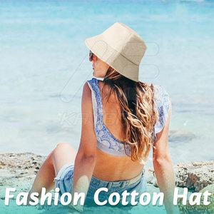 Nouveautés Chapeaux seau pliables Chapeaux seau légers Chapeaux seau couleur unie pour adulte - Product Image 5