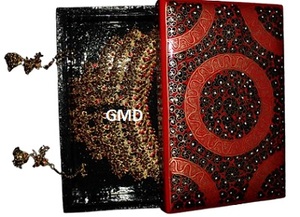 Joyero Mache de papel hecho a mano para decoración del hogar Solución de almacenamiento elegante para dormitorio o sala de estar - Product Image 2