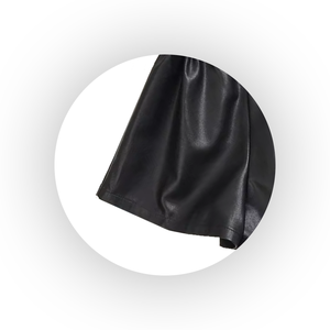 Nouveaux shorts en cuir personnalisés pour femmes, vêtements de mode, amples et respirants de haute qualité en provenance du Pakistan - Product Image 4