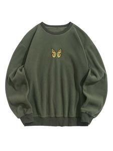 Sudadera de cuello redondo para hombre de algodón 100% de alta calidad, venta al por mayor, sudaderas personalizadas de manga larga de secado rápido impresas sostenibles - Product Image 6