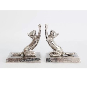 ประติมากรรมโลหะทำจากนิกเกิลสีเงินสำหรับผู้หญิงที่ตั้งหนังสือ2025ที่ดีที่สุดในสำนักงานและที่บ้าน - Product Image 4