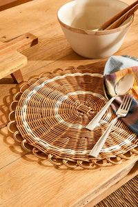 Élégant Jute Rotin Classique Cuisine Ware Sous-verres Thé Tasse À Café Table Tapis Et Tampons avec Design Admirable - Product Image 2