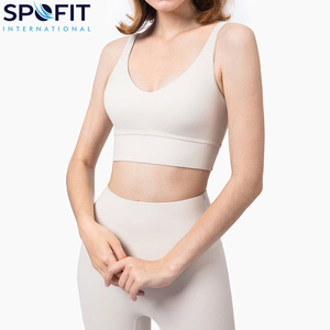Ensemble de yoga pour femmes, 2 pièces, respirant, extensible dans quatre directions, vêtements de sport, vêtements de gym, haut court à manches longues et leggings - Product Image 3