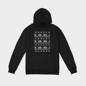 Haute qualité hommes pull Logo personnalisé élégant vêtements de vacances O cou sweat décontracté hiver à capuche chaud Streetwear - Product Image 1