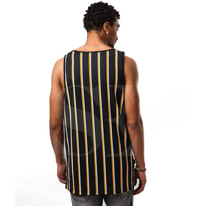 2025 <b>Men's</b> Vests Gym Tank Top <b>Men</b> <b>Singlets</b> <b>Men</b> Ribbed Polyester Tank Tops OEM Service Best Sale Vest - Product Image 2