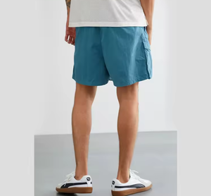 Shorts de course décontractés pour hommes, respirants, à séchage rapide, amples, grande taille, mode, unis, élastiques, fitness - Product Image 4