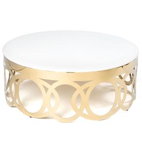 Meubles de maison Table basse en bois pour la décoration de la chambre et du salon Table basse en fer au design unique, moderne et antique - Product Image 6