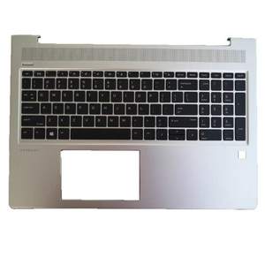 NOUVEAU Ordinateur portable pour HP ProBook 455 G6 Palmrest upper case w/Backlit Keyboard L45091-001 - Product Image 1