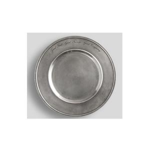 Plaque de présentation élégante en métal fini à la main au design classique avec bords polis pour les mariages, les banquets et la maison - Product Image 4