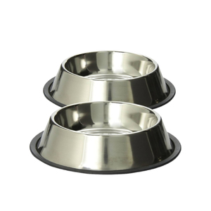 ชามสเตนเลสสำหรับสัตว์เลี้ยงทำด้วยมือรูปทรงกลมเป็นมิตรต่อสัตว์เลี้ยงข้อเสนอที่ดีที่สุดของผู้ส่งออกอินเดีย - Product Image 1