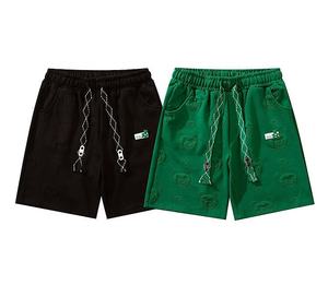 กางเกงขาสั้นกีฬาวิ่งลำลองสำหรับผู้ชายกางเกงขาสั้นผ้าคอตตอน100% ลายนูนโลโก้แบบกำหนดเองสำหรับฤดูร้อน - Product Image 5