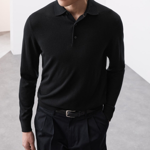 Polos grande taille personnalisés OEM pour hommes Matériau en coton Texture douce et respirante Idéal pour les vêtements décontractés et de bureau - Product Image 1