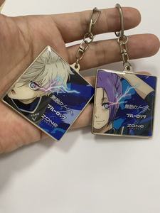 Khu Móc Chìa Khóa Ảnh Kỹ Thuật Số Kẽm Hợp Kim Vuông Trọng Lượng Nhẹ Thời Trang Phim Hoạt Hình Phong Cách Móc Khóa Cho Trở Lại Trường Lưu Niệm - Product Image 4