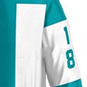 Ensemble de tenue de hockey sur glace en tissu 100% polyester, manches longues, séchage rapide, antibactérien, excellente durabilité, emballage personnalisé - Product Image 5