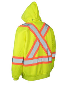 Hot Selling Reflective Safety Clothing Detachable Hood for Improved Visibility Hi Vis Long Sleeve - Product Image 4