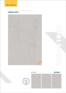 เครื่องลายครามมันวาวขนาดใหญ่ระดับพรีเมี่ยมขนาด1200x1800มม. สำหรับการตกแต่งภายในที่ทันสมัยความเงางามสูงผนังห้องนอนเน้นเสียงกันลื่น - Product Image 6