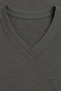 เสื้อยืดคอกลมสำหรับผู้ชายเสื้อยืดผ้าคอตตอนธรรมดาเสื้อยืดไม่มีลวดลายสำหรับผู้ชาย - Product Image 5