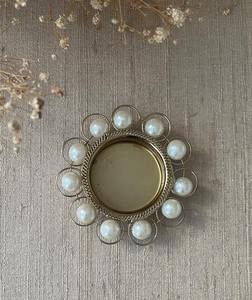 Diwali เทียนแบบมีไฟติดในที่เทียน, ที่ใส่เทียนในแก้วคริสตัลโลหะ diyas Diva deeya สำหรับเป็นของขวัญตกแต่งบ้านบ้านอบอุ่น dholki - Product Image 2