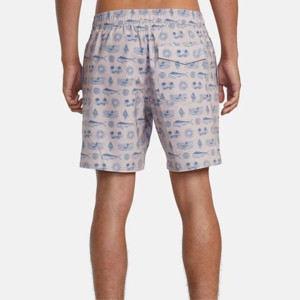 Pantalones cortos de tabla de alto rendimiento para hombre con bolsillos, bañadores estampados suaves y transpirables para uso activo y deportes acuáticos - Product Image 2