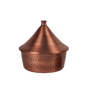 Pot chaud en métal de qualité supérieure utilisé comme nourriture de séjour chaude dans la marmite de finition d'or pour servir la nourriture et Chapati - Product Image 1