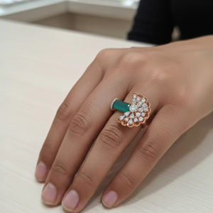 Premium Quality Classic 925 Sterling Silver Moissanite Diamond With Uniq <b>Ring</b> - Product Image 3