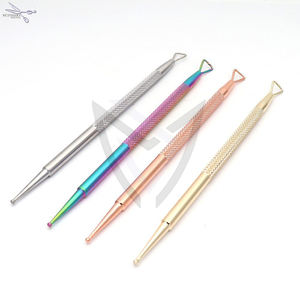 Outil de manucure de marque neuf en acier inoxydable de haute qualité, pousse-cuticules - Product Image 1