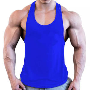 High-Quality Bulk Blue Stringer <b>Tank</b> <b>Top</b> Quick-Dry Cotton Bodybuilding Vest <b>for</b> Gym and Summer Workout Apparel At Low Rate - Product Image 5