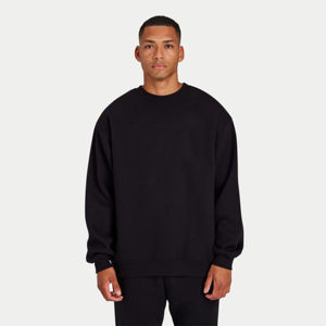 Sweat-shirt en molleton à col rond pour homme, imprimé personnalisé, logo sur le devant, 100% coton, de haute qualité, 500 grammes, service OEM - Product Image 2