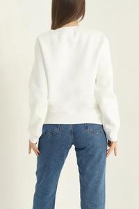 Nueva sudadera para mujer, jersey con hombros caídos, sudadera para mujer en diferentes estilos, sudadera con logotipo personalizado para mujer - Product Image 6