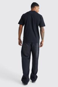 Panel de logotipo personalizado Ropa de calle Camisetas de algodón Moda caliente Pullover Plus Camiseta casual Hombres Transpirable - Product Image 2