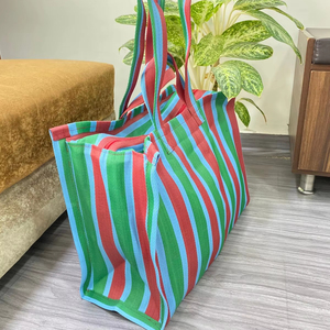 ถุงซิปไนลอนรีไซเคิลขนาดใหญ่ เป็นมิตรกับสิ่งแวดล้อม ใช้ซ้ำได้ พิมพ์ออฟเซ็ต ถุงพลาสติกยั่งยืน ผลิตในอินเดีย จำหน่ายจำนวนมาก สำหรับซักผ้า - Product Image 1