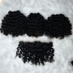 Meilleurs Cheveux Humains Vietnamiens Bruts Bouclés Birmanes Remy Vierge en Lots Fabriqués au Vietnam Vente en Gros 2023 - Product Image 2