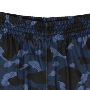 Short OEM respirant à double couche et à sublimation Hip Hop Baggy Jogger Gym Short de basket-ball vierge en maille personnalisé pour hommes - Product Image 3