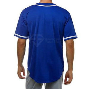 เสื้อเบสบอลแบบเรียบใหม่ ออกแบบเองได้ เสื้อเบสบอลเปล่าสำหรับผู้ชาย ขายส่ง สินค้าขายดี เสื้อเบสบอล - Product Image 2