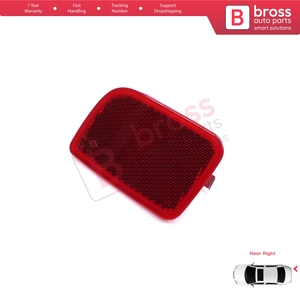 Réflecteur de pare-chocs arrière droit BSP1235-2 pour Master 3 Scenic 2 NV400 Interstar Movano B X62 8200152643 - Product Image 4