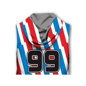 Custom Flag Football 7v7 Compression Hooded Jerseys for Youth and Adult Flag Football 7v7 Flag Uniforms Sportswear - Product Image 4
