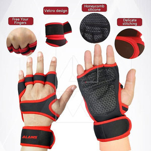 Guantes de Entrenamiento Cruzado de Cuero de Primera Calidad, Recién Llegados, para Uso en Gimnasio, Correa de Muñeca Ajustable, Ligeros, Venta al Por Mayor - Product Image 2